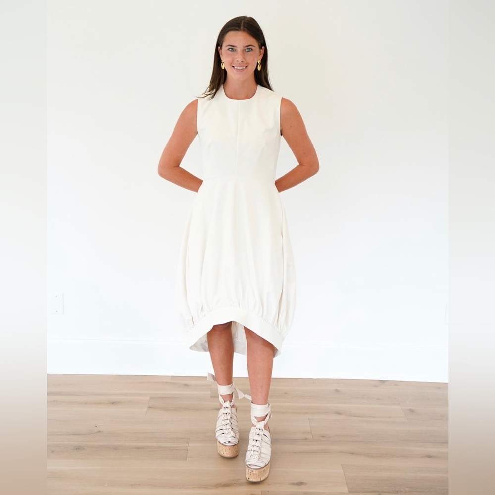 SHUG Zoe Bubble Hem Sleeveless Mini Dress